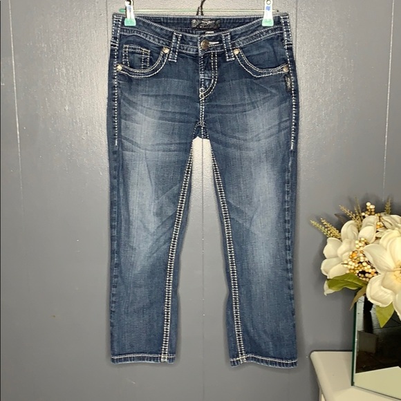 Silver Jeans  Aiko Capri Size 28‎ - Picture 3 of 9